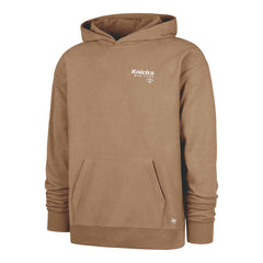 New York Knicks '47 Triple Double Foundation Premium Hoodie Sweatshirt Khaki | 47 brand for sale