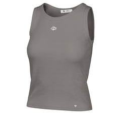 Los Angeles Lakers '47 Women's Cropped Skyhook Baby Rib Tank Gray | 47 brand Near Me