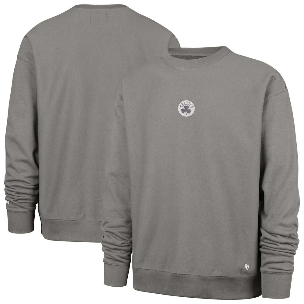 Boston Celtics '47 Offside Foundation Crew Neck Sweatshirt Gray | 47 brand for sale