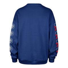 Philadelphia 76ers '47 Women's Go Big Oversized Sweatshirt Royal | 47 brand discount