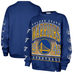 Golden State Warriors '47 Women's Go Big Oversized Sweatshirt for sale Royal | 47 brand US
