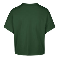 Milwaukee Bucks '47 Women's Elation Oversized Notch Neck T-Shirt Hunter Green | 47 brand Lifestyle