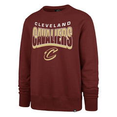 Cleveland Cavaliers '47 Unisex Brush By Headline Crewneck Sweatshirt for sale Wine | 47 brand