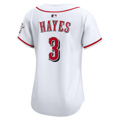 Ke'Bryan Hayes Cincinnati Reds Nike Women's Home Limited Player Jersey - White - Nike Discount