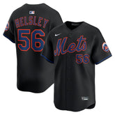 Ryan Helsley New York Mets Nike Alternate Limited Player Jersey - Black - Nike Discount