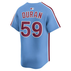 Jhoan Duran Philadelphia Phillies Nike Alternate Limited Player Jersey - Light Blue - Nike Lifestyle