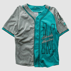 Miami Marlins Starter 90s Full Button Top - Teal - XVintage - Fanatics Online