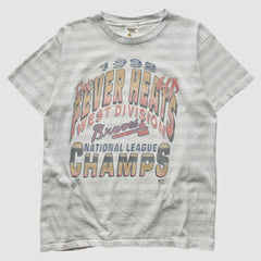 Atlanta Braves 1992 T-Shirt - Gray - Vintage - Fanatics Lifestyle