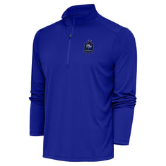 France National Team Antigua Statement Quarter-Zip Pullover Royal