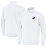 France National Team Antigua Landslide Quarter-Zip Pullover White