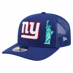 New York Giants New Era Liberty 9SEVENTY Adjustable Trucker Hat Royal