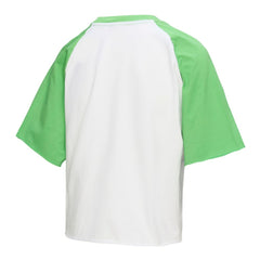 Philadelphia Phillies Mitchell & Ness Women's Cropped Raglan Mascot Boxy T-Shirt - White - Mitchell & Ness Sale