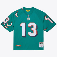 Mitchell & Ness Dan Marino Miami Dolphins x Golf Wang Unisex 1984 Legacy Fashion Jersey Aqua