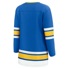 St. Louis Blues Fanatics Women's Home Breakaway Jersey - Blue - NHL 203376749