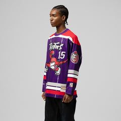 Vince Carter Toronto Raptors Unisex Maxxed Out Fashion Hockey Jersey Purple | Mitchell & Ness Near Me