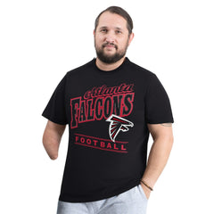 Atlanta Falcons G-III Sports by Carl Banks Adaptive Headliner Graphic T-Shirt Black