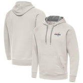 Washington Capitals Antigua Victory Pullover Hoodie - Cream - NHL 203377063