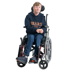Chicago Bears G-III Sports by Carl Banks Adaptive Team Spirit Graphic Fleece Pullover Hoodie Navy