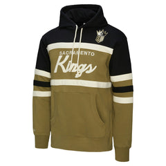 Sacramento Kings Double Clutch Head Coach Hoodie Olive/Black | Mitchell & Ness for sale