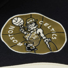 Boston Celtics Double Clutch Head Coach Hoodie Olive | Mitchell & Ness online