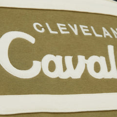 Cleveland Cavaliers Double Clutch Head Coach Hoodie for sale Olive/Black | Mitchell & Ness online