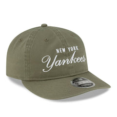 New York Yankees New Era x thisisneverthat Retro Crown 9FIFTY Adjustable Hat - Olive - New Era Online