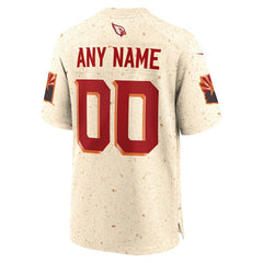 Nike Arizona Cardinals 2025 Rivalries Collection Custom Game Jersey Natural