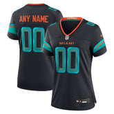 Nike Miami Dolphins Women's 2025 Rivalries Collection Custom Game Jersey Pitch Blue