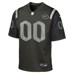Nike New York Jets Youth 2025 Rivalries Collection Custom Game Jersey Gotham Green