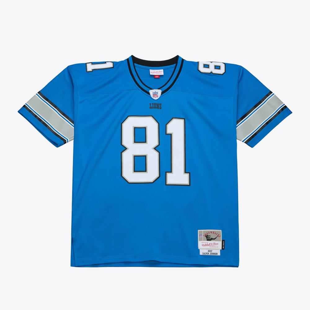 Mitchell & Ness Calvin Johnson Detroit Lions 2007 Legacy Replica Jersey Blue