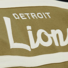 Mitchell & Ness Detroit Lions Vintage Logo Head Coach Hoodie Olive