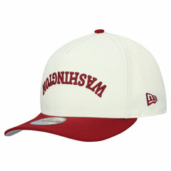 Washington Commanders New Era Upside Down 9FIFTY A-Frame Snapback Hat Cream