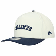 Seattle Seahawks New Era Upside Down 9FIFTY A-Frame Snapback Hat Cream
