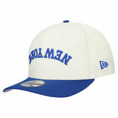 New York Giants New Era Upside Down 9FIFTY A-Frame Snapback Hat Cream