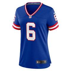 Nike Jaxson Dart New York Giants Women's Alternate 2 Classic Game Jersey Royal