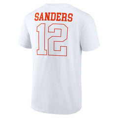 Shedeur Sanders Cleveland Browns Outline Player T-Shirt White