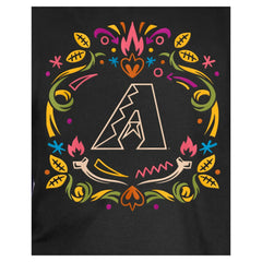 Arizona Diamondbacks New Era Youth Día de los Muertos T-Shirt - Black - New Era Lifestyle