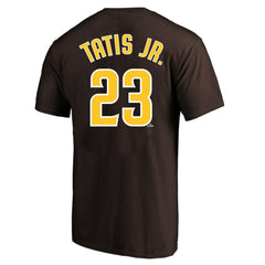 Fernando Tatis Jr. San Diego Padres Profile Big & Tall Player Name & Number T-Shirt - Brown - MLB Lifestyle