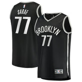 Ben Saraf Brooklyn Nets Fast Break Replica Jersey Black Icon Edition | Fanatics discount