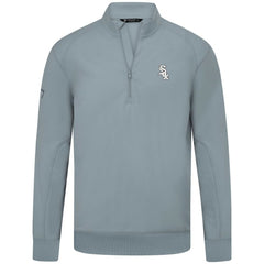 Chicago White Sox Levelwear Upright Insignia Tri-Blend Quarter-Zip Pullover - Gray - MLB Online