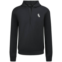 Chicago White Sox Levelwear Technic Insignia Quarter-Zip Hoodie - Black - MLB Sale