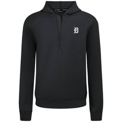 Detroit Tigers Levelwear Technic Insignia Quarter-Zip Hoodie - Black - MLB Online