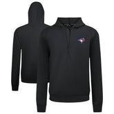 Toronto Blue Jays Levelwear Technic Insignia Quarter-Zip Hoodie - Black - MLB Sale