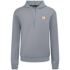 Houston Astros Levelwear Technic Insignia Quarter-Zip Hoodie - Gray - MLB Sale