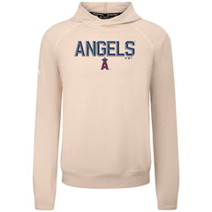 Los Angeles Angels Levelwear Mandate Carve Tri-Blend Hoodie - Khaki - MLB Lifestyle