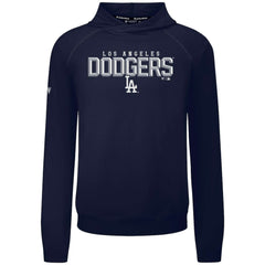 Los Angeles Dodgers Levelwear Mandate Carve Tri-Blend Hoodie - Navy - MLB Discount