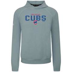 Chicago Cubs Levelwear Mandate Carve Tri-Blend Hoodie - Gray - MLB on Sale