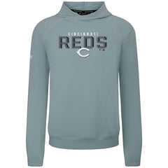 Cincinnati Reds Levelwear Mandate Carve Tri-Blend Hoodie - Gray - MLB Online