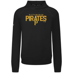Pittsburgh Pirates Levelwear Mandate Carve Tri-Blend Hoodie - Black - MLB Online