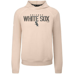 Chicago White Sox Levelwear Mandate Carve Tri-Blend Hoodie - Khaki - MLB Discount
